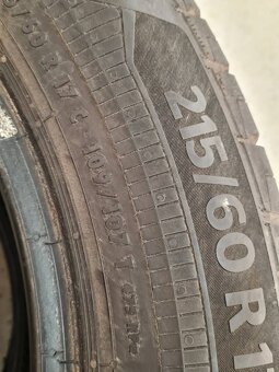 2x Continental VanContact - 215/60 R17 C letné - 3