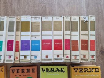 Knihy z edície Verne a Zlatý fond - 3