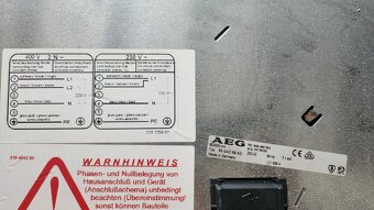 Varna doska AEG (230/400V, 7,1 kW) - 3