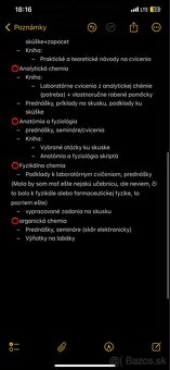FAF UK skriptá, 1. ročník, Farmaceutická fakulta - 3