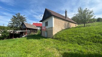 pozemok 830 m2, s domčekom 95 m2, Banský Studenec - Kolpachy - 3