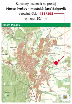 Lukratívny stavebný pozemok | 624 m² - Prešov - 3