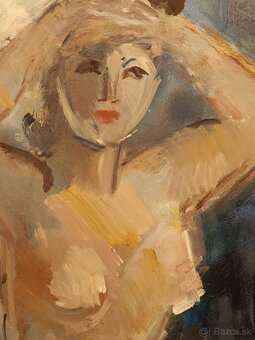 Obraz Jana Lieblová, Akt, olej 59x50 - 3