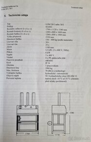 Lis na papier jednokomorový(poloautomat) - 3