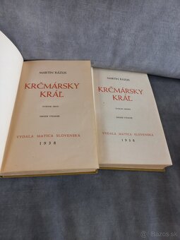 Martin Rázus: Krčmársky kráľ , Matica Slovenská 1938 - 3