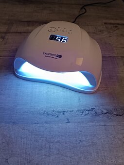Uv/led lampa Excellent pro, s časovačom 54W biela - 3