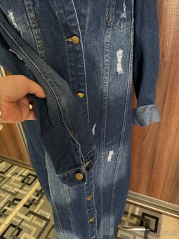 Riflový kabát Jeans - 3