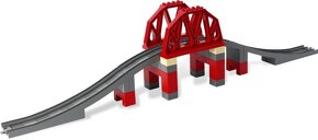 Lego Duplo - nakladny vlak, zeleznicny most, kolajnice - 3