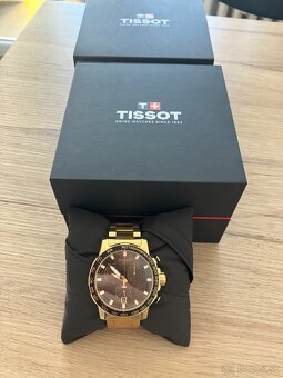 Tissot Supersport Chrono Gold – luxusné hodinky so zárukou - 3