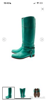 💎 Vzácna príležitosť Ralph Lauren Purple Label Sage čižmy - 3