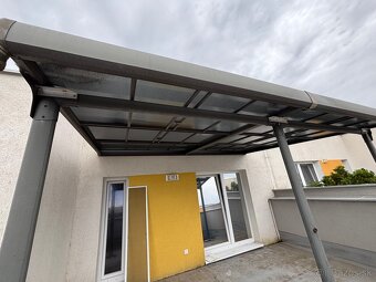 Hliníková pergola 400x300 posuvná strecha - 3