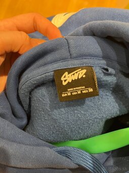 Modrá mikina STUD - 3