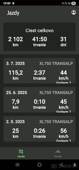 Predam honda Transalp XL750 - 3