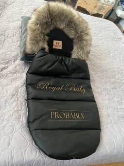 Luxusný zimný fusak Royal Baby - 3