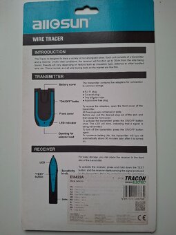 Predám vyhľadávač vodičov a kovových potrubí  EM422 - 3