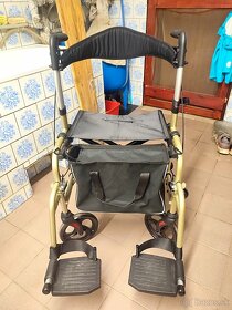 Rolátor a invalidný vozík 2v1 - 3