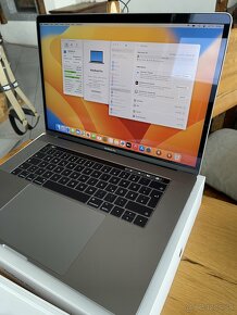 MacBook Pro 15 touchbar (2017) i7 2,9GHz, 16GBram, 512GBssd - 3