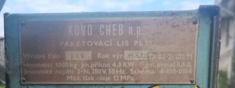 Paketovaci lis - 3