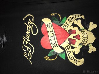 ED HARDY originál damske tricko S/M - 3