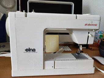 Elna air elektronic - šijací stroj - 3