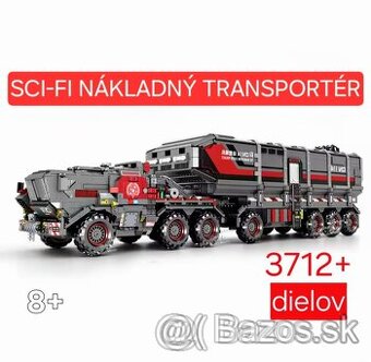 Technická stavebnica Sci-fi Transportér - (3712 dielov) - 3