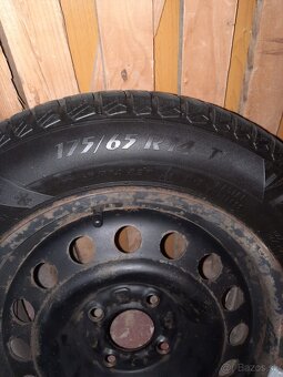 Zimné gumy matador 175/65 r14 +disky - 3