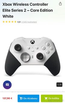 Xbox series X + Elite series 2 ovládač - 3