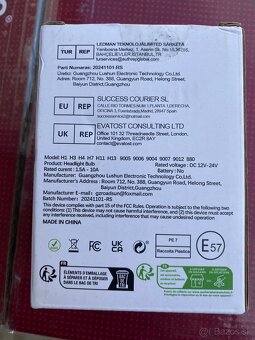 Predám led žiarovky H7 CANBUS - 3