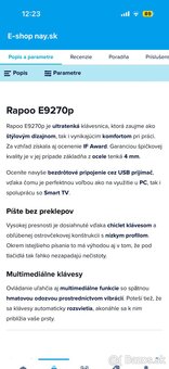 Bezdrôtová klávesnica - 3