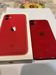 Predám Apple iphon 11 , červený 128gb - 3