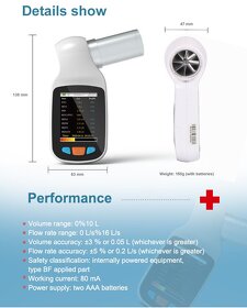 Spirometer CONTEC SP70B - 3