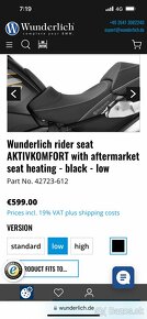 BMW R1200GS sedadlo Wunderlich s vyhrievaním - 3