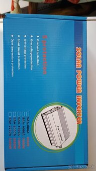 (Vypredané)Menič napätia 12v 2000w - 3