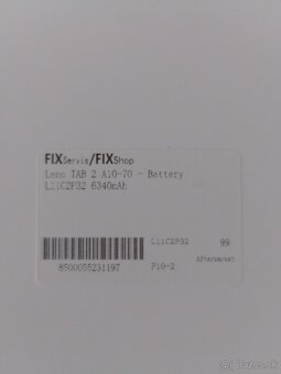 Batéria do tabletu Lenovo TAB 2 A10-70, L11C2P32 6340mAh ,,N - 3