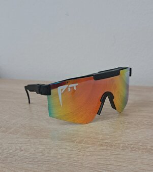 Slnečné cyklo okuliare Pit Viper nové UV400 - čierny rám - 3