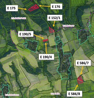 Terňa – 5.100 m2 ORNÁ PÔDA a LES - 3