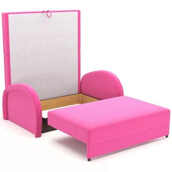 Detska pohovka Kaja II Blanca pink - 3