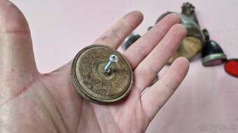 Svetlá, odrazky a zvonček na historické bicykle - 3