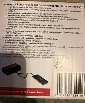 Mobilný Štartovací zdroj s Power-bankou - 3