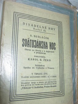 predam tieto 100 rocne tituly divadelne - 3