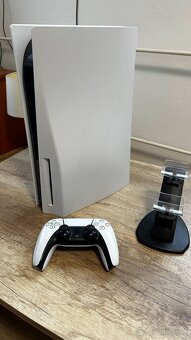 PS5 s mechanikou + 2 hry + nabijacia stanica - 3