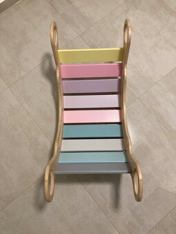 Montessori dúhová hojdačka Elis Design+ poťah - 3