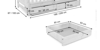Úložný priestor / šuflík pod posteľ - 3