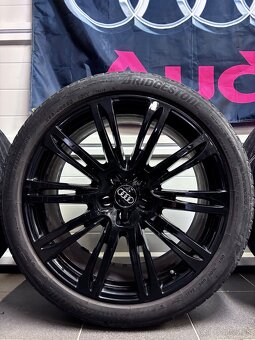 Audi Black S-Line R20 orig. Letne - 3