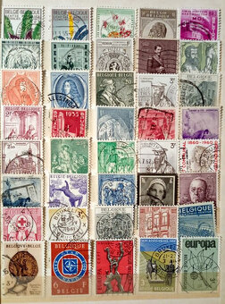 Predám poštové známky BELGICKA - 3