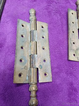 Predám mosadzné masívne panti - 3