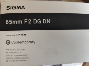 OBJEKTÍV SIGMA - 3