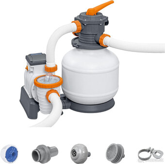 Piesková filtrácia "Bestway Flowclear" - 3