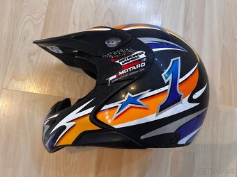 Predám prilbu na motorku Airoh veľkosť xs - 3