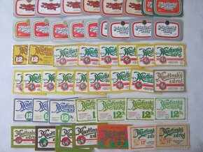 pivní pivné etikety pivovar Martin 190ks 1948-2003 - 3